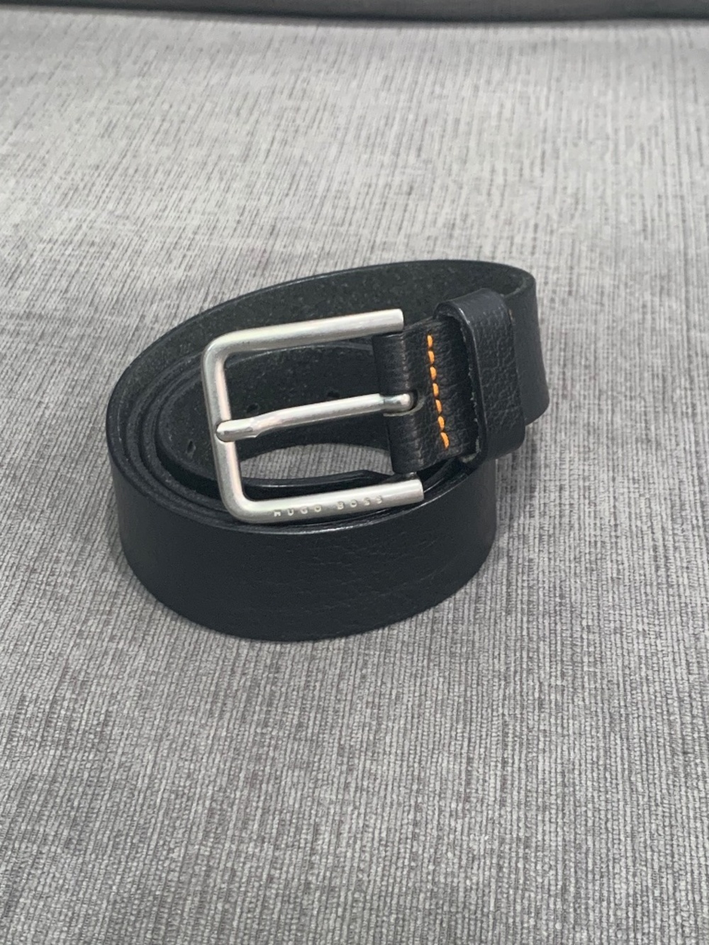 Hugo Boss Black Lather Belt
